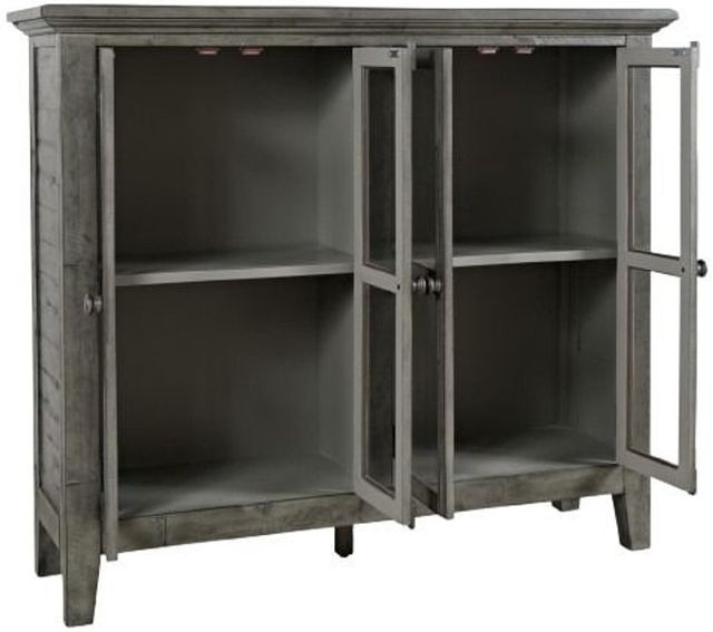 Jofran Inc. Rustic Shores Stone 4-Door Accent Cabinet-2