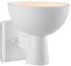 Currey & Company Revett Textured White Wall Sconce-0