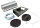 Sharp® 24" Stainless Steel Range Hood Ductless Kit-0