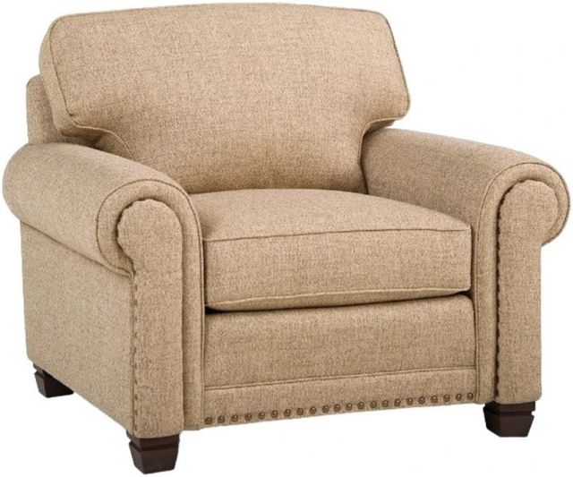 Smith Brothers Customizable 393 Stationary Chair-0