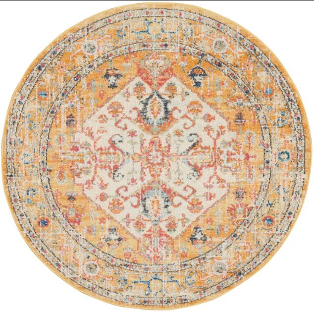Nourison Home™ Passion 5' Round Style 9 Area Rug-0