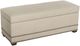 Smith Brothers Customizable 885 Leather Storage Ottoman-0
