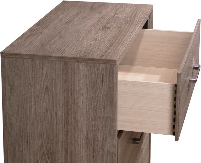 Crown Mark River Gray Oak Nightstand-3