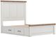 Signature Design by Ashley® Savonport Brown/White King Storage Panel Bed with Two Drawer-4