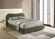 Furniture of America® Grimsby Olive Green King Panel Bed-3
