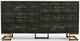 VIG Furniture Modrest Howard Shagreen Gray/Gold Leatherette Dresser-1