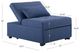 Powell® Dozer Blue Twin Sleeper Chair-3