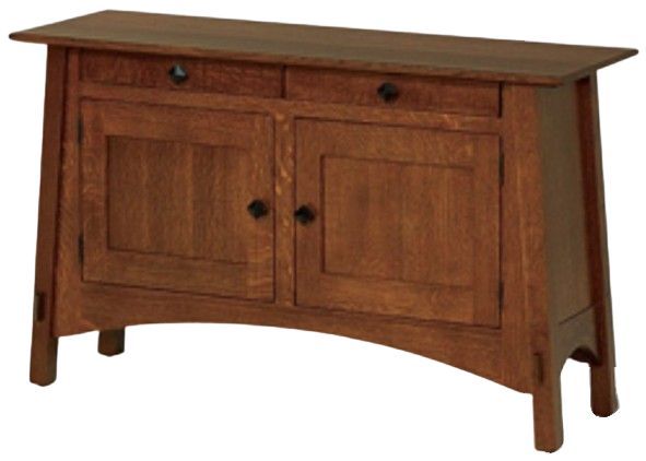 Fusion Designs Customizable Memphis Closed Occasional Console Table-1