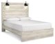 Signature Design by Ashley® Cambeck 4-Piece Whitewash Queen Panel Bed Set-1