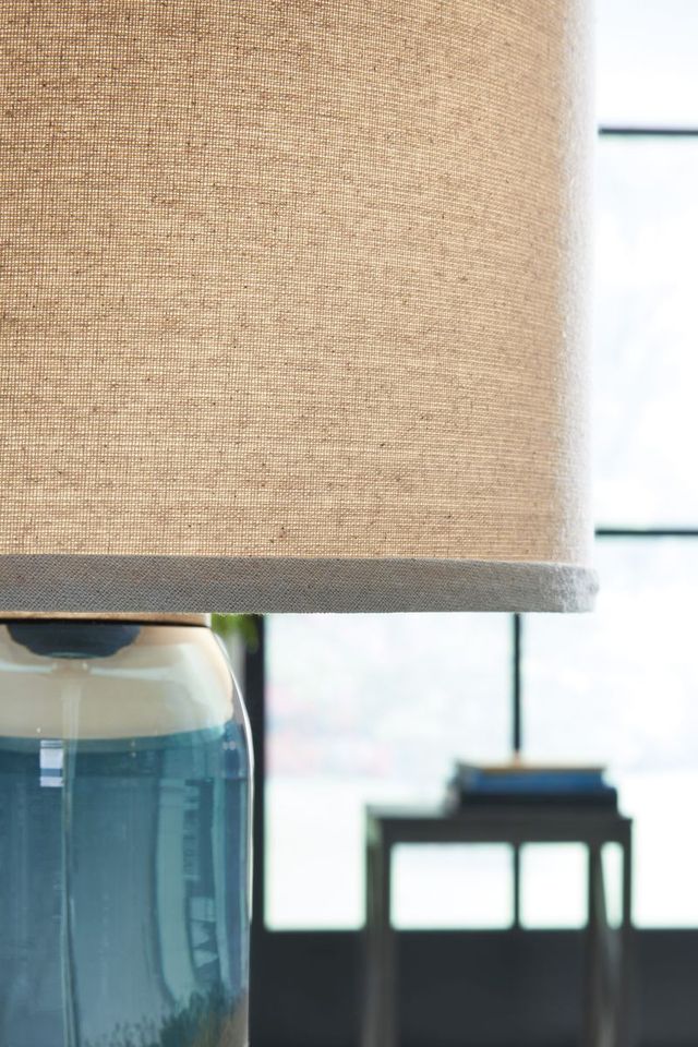 Signature Design by Ashley® Dorahton Teal Table Lamp-2