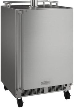 Marvel 5.7 Cu. Ft. Stainless Steel Outdoor Mobile Beverage Dispenser