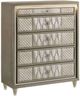 Coaster® Lorient Camel/Ivory Chest-0