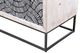 Bassett Mirror Magnolia White Wash Bar Cabinet-4