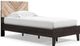 Signature Design by Ashley® Piperton 4-Piece Two-Tone Black/Brown Twin Panel Platform Bed Set-1
