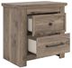 Signature Design by Ashley® Rusticott Brown 2-Drawer Nightstand-3