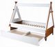 ACME Furniture Loreen Oak/White Twin Canopy Bed-4
