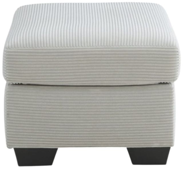 Signature Design by Ashley® Amesley Smoke Ottoman-2