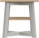 Riverside Furniture Beaufort Gray Skies/Timeless Oak Chairside Table-1