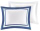 Olliix by Madison Park Heritage 8 Piece Navy King/California King Comforter and Coverlet Set-2