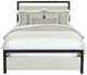 Steve Silver Co. Sigmund Cream/Sable Queen Panel Bed-2