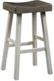 Furniture of America® Biasca 2-Piece Gray/White Bar Stool Set-0