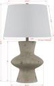 Forty West O'Brien Gray Table Lamp-1