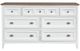 Magnussen Home® Heron Cove Chalk White/Dovetail Gray Dresser-2