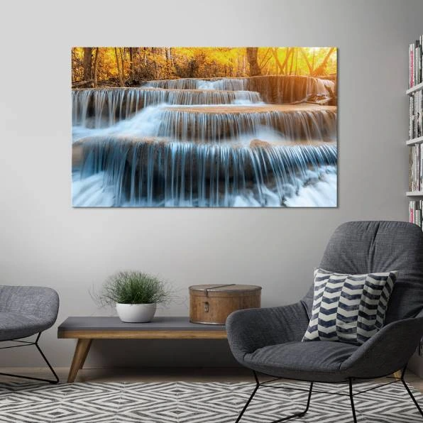 Yosemite Home Decor Waterfall Art - Thumbnail 3