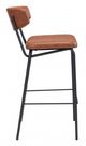 Zuo Modern Sharon Vintage Brown Bar Chair-2