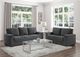 Homelegance® Morelai Charcoal Loveseat-4