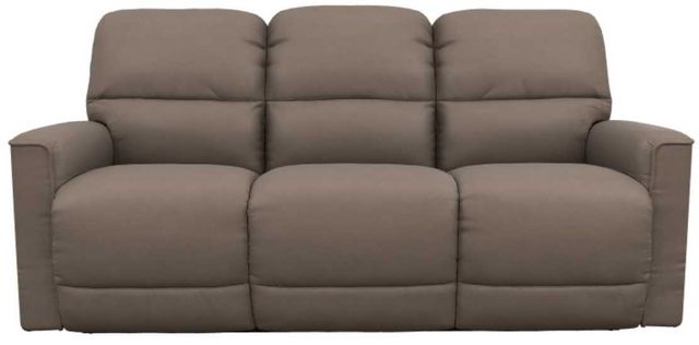 La-Z-Boy® Cade Stone Leather Manual Reclining Sofa-1