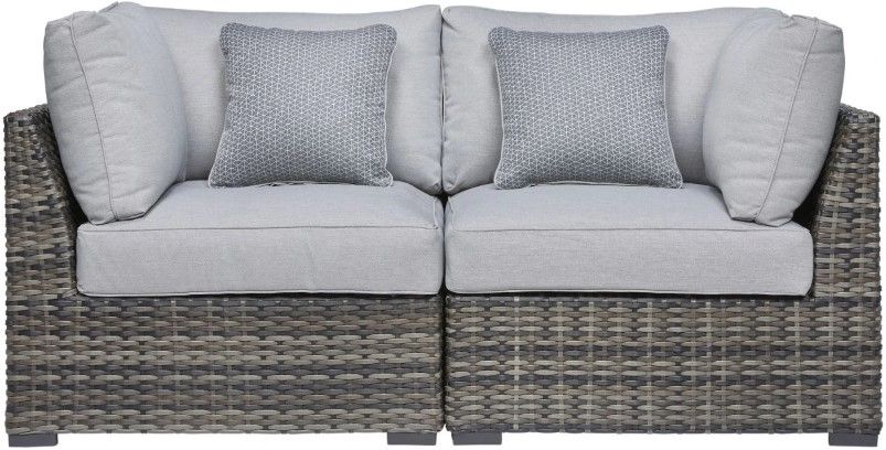 Signature Design by Ashley® Harbor Court 2-Piece Gray Corners
