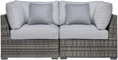 Signature Design by Ashley® Harbor Court 2-Piece Gray Corners