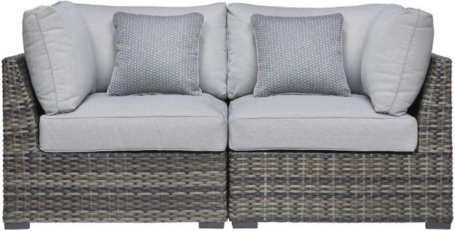 Signature Design by Ashley® Harbor Court 2-Piece Gray Corners
