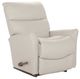La-Z-Boy® Rowan Oyster Leather Manual Rocking Recliner-0
