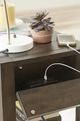 Hammary® Portman Natural Rich Brown Charging Chairside Table-2