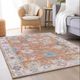 Dalyn™ Rug Company Hatay HY7 Orange 5'x8' Area Rug-4