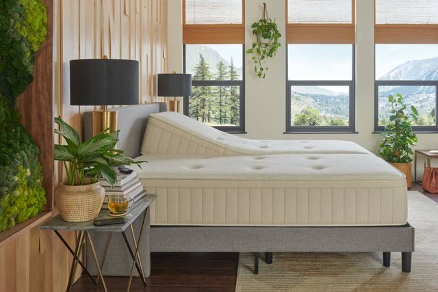 Sealy® Naturals™ 13" Hybrid Medium Tight Top Split California King Mattress, Includes 2 Pieces-2