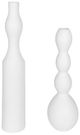 Uttermost® Forma 2-Piece White Large Vase Set-0