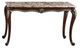 New Classic® Home Furnishings Maximus Marble Top Console Table with Cherry Base-0