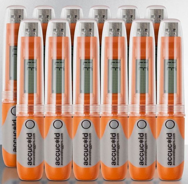 Accucold® Orange Portable Data Logger-0
