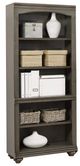 aspenhome® Oxford Peppercorn Open Bookcase-0