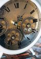 A & B Home White Table Clock-4