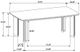 Coaster® Ottowa Brown Rectangular Dining Table-5