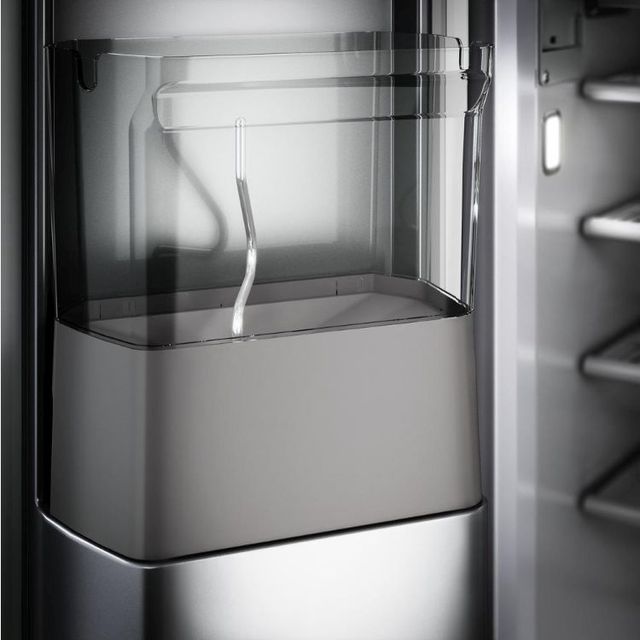 KitchenAid® 48 in. 29.4 Cu. Ft. PrintShield™ Black Stainless Steel Built In Counter Depth Side-by-Side Refrigerator-4