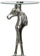 Stylecraft Nickel Plated Statue Side Table-1