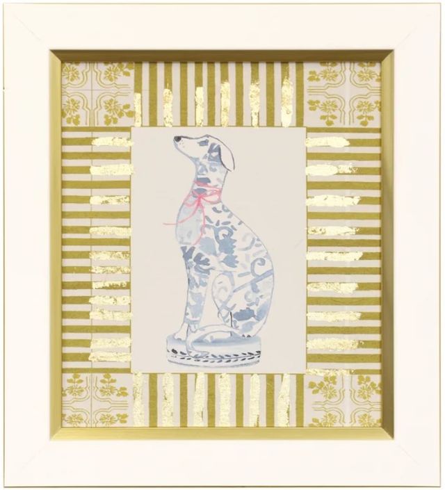 Stylecraft Talavera Blue Girl I Wall Art-0