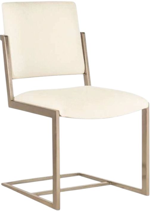 Hooker® Furniture Westwood Plated Radiance/Trendy Snow Dining Side Chair-0