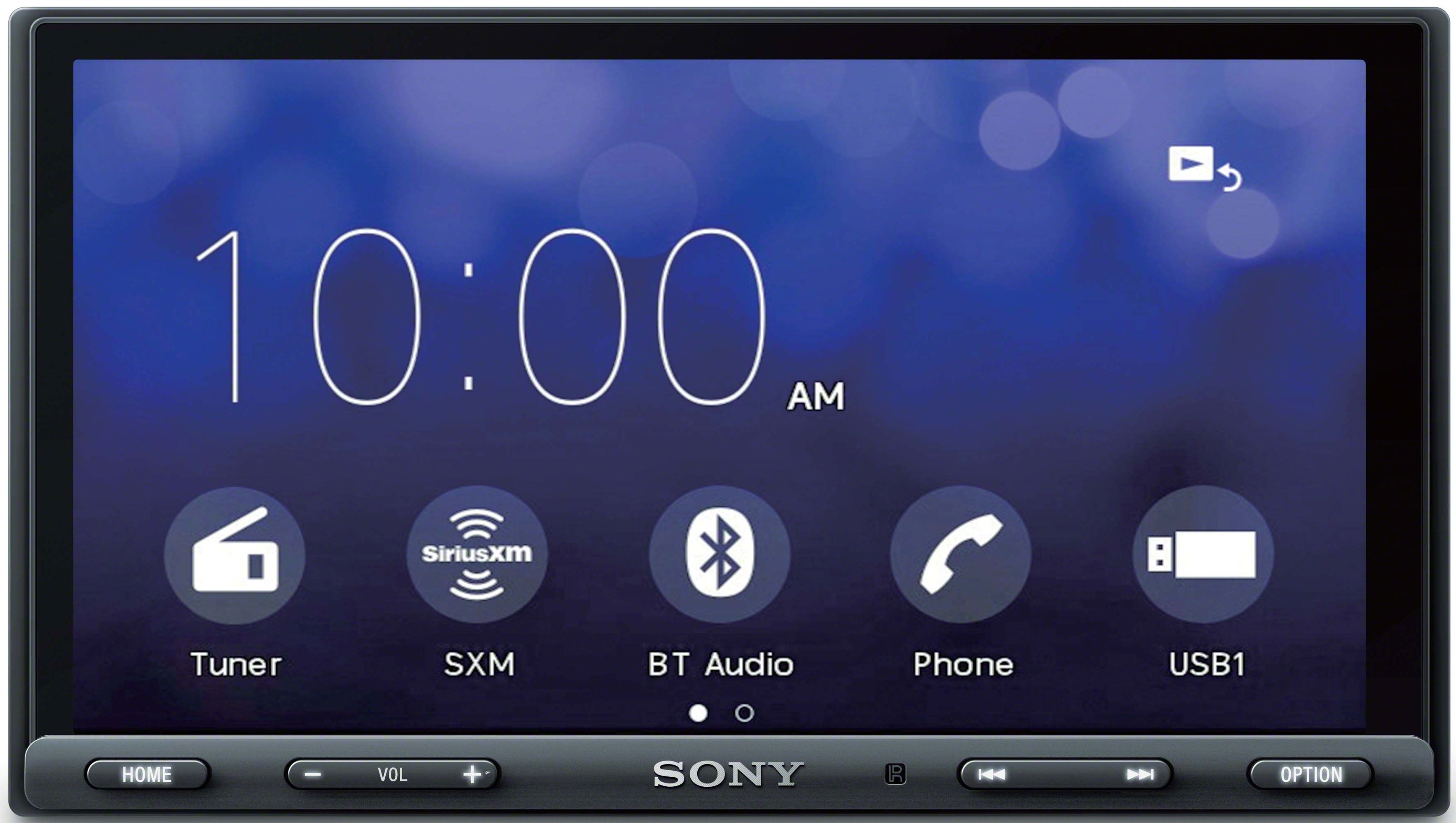 ハーレーオーディオSONY XAV-AX5000 SONY XAV-AX5000 FOR 2014-2023 HARLEY DAVIDSON TOURING 2 DIN