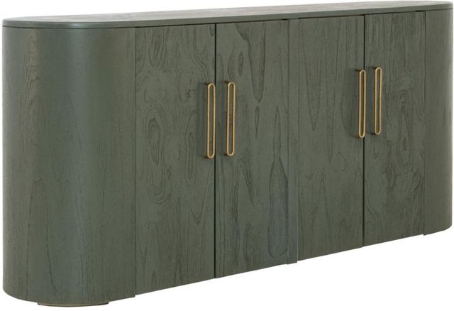 International Furniture Direct Balam Green Console-0